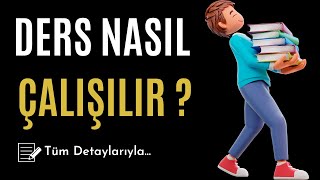 Nasıl Ders Çalışılır  Tüm Ayrıntılarıyla  YKS  LGS  KPSS [upl. by Ettelliw]