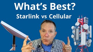 Whats Best for RVers Starlink VS Cellular [upl. by Euqenimod]