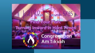 Rabbi Chayva Lehrmans Kol Nidre 5785 Sermon [upl. by Enamrahs]