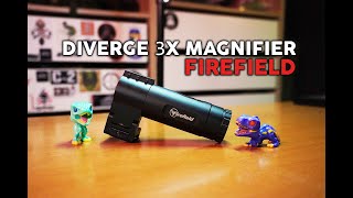 FIREFIELD Diverge 3X Magnifier  Recensione ITA  Turzo Airsoft [upl. by Christalle]