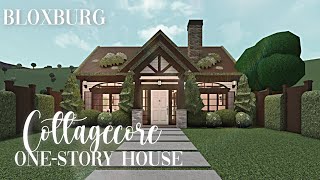 Roblox Bloxburg  Cottagecore OneStory House  Minami Oroi [upl. by Eeral]