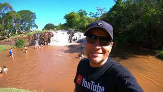 CACHOEIRA do SALTO SÃO PEDRO  Pouso Alegre  JAÚ SP [upl. by Airemahs373]