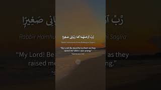 Dua for Mercy and Forgiveness of Parents  Mischari Raschid alAfasi quran islam [upl. by Yruj]