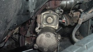 Express ReMix 1996 Toyota 4Runner RemovalRepair of clicking starter [upl. by Arimaj481]