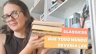 5 LIVROS CLÁSSICOS para iniciantes  dê uma chance a eles 📖📚 [upl. by Oric]