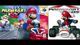 N64 Frappe Snowland Mashup Mario Kart 64DS [upl. by Ardnauqal873]