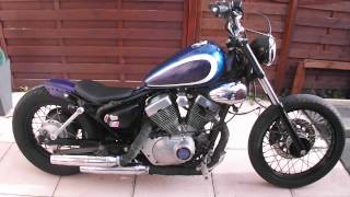 virago 125 bobber [upl. by Kermy]