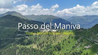 Passo del Maniva  mit dem Motorrad auf schmalen Straßen der Lombardei unterwegs [upl. by Lindi]