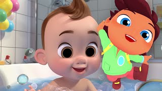 Bubble Bath Song  Row Row Row Your Boat  More Kids Songs and Nursery Rhymes [upl. by Jit]