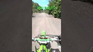 lets get out of here  2 stroke dirt bike  Husqvarna te150  Kawasaki KX250  AOAA [upl. by Thorsten]