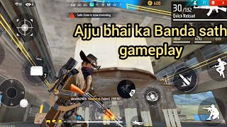 ajju bhai bandal ke sath solo vs squad full gameplay only headshot 🩸 read [upl. by Shumway]