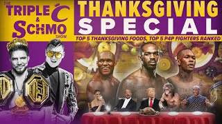 Henry Cejudo amp The Schmos Thanksgiving Special Ranking Top P4P Fighters  3CSS 9 [upl. by Namwen745]