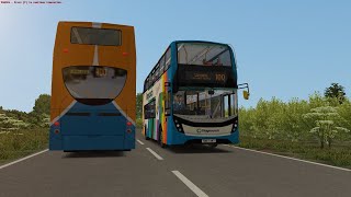 omsi 2 route 100 Gainsborough to Lincoln [upl. by Einalem992]