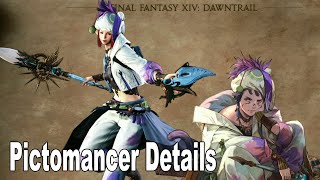 Final Fantasy XIV Online Dawntrail Pictomancer Job Reveal [upl. by Holli]