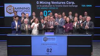 April 29 2024  G Mining Ventures Corp Opens the Market [upl. by Atte]