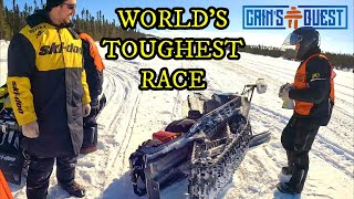 CHASING CAINS QUEST SNOWMOBILE RACERS ACROSS LABRADOR TEAM SUPPORT  A THRILLING SKIDOO ADVENTURE [upl. by Swor]