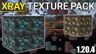 XRay Texture Pack 1204  How To Get Minecraft XRay in 1204 [upl. by Mazurek196]