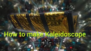 How to make Kaleidoscope I Kaleidoscope I Mirror effects I School Project work [upl. by Stieglitz4]