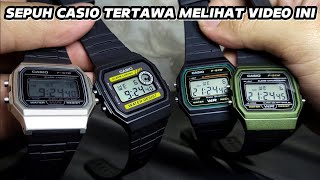 BAHAS KOLEKSI AMATIRAN VARIAN CASIO F91W [upl. by Zulaledairam844]