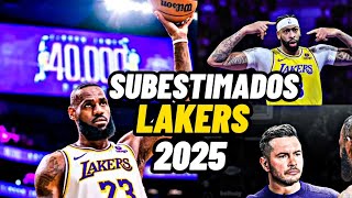 LOS SUBESTIMADOS LAKERS 2025 [upl. by Margie]