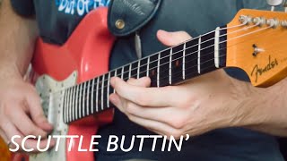 Scuttle Buttin  Stevie Ray Vaughan Full Cover [upl. by Jocelyne]