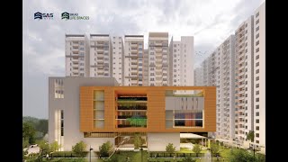 Srias Life Spaces Tiara Premium Apartment Gated Community of 2BHK 3BHK and 4BHK at Bachupally [upl. by Kecaj]