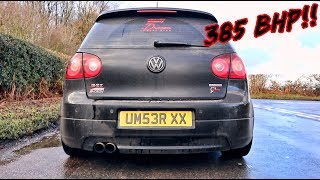 WHY IS THIS 385BHP STAGE 2 PLUS GOLF GTI EDITION 30 SO QUICK [upl. by Nolava8]