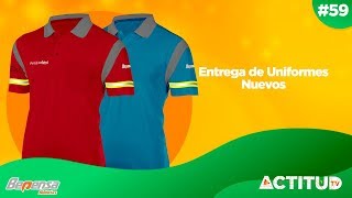 ¡Llegaron los uniformes  Actitud Tv 59 [upl. by Elleynod]