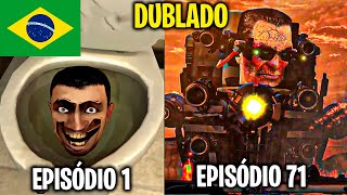 SKIBIDI TOILET 171 Todos Episódios DUBLADO PTBR Gman Voltou Episode 72 [upl. by Rinaldo]