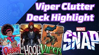 Viper is BETTER than she EVER HAS BEEN in this Clutter Deck  Marvel SNAP Deck Highlight [upl. by Yaffit]