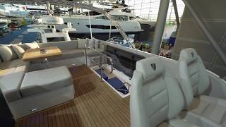 Fairline Squadron 50 Walk Through [upl. by Acinomad354]