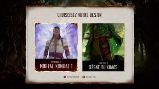 Lets Play Mortal Kombat 1 Mode Histoire à laveugle Episode 1 [upl. by Victoria407]