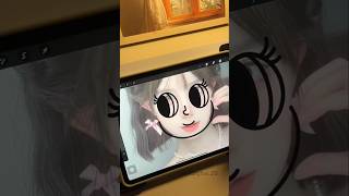 digitalart drawing procreate tutorials howtodraw illustration tiktok art girl shorts [upl. by Nick]