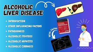 Alcoholic Liver disease  Liver Pathology  Robbins pathology lectures [upl. by Laird]