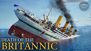 The Sinking of Britannic  Titanics Forgotten Sister Ship [upl. by Nilek921]