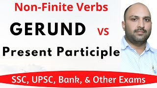 Gerund vs Present Participle Live Lecture1 by Ankul Sir [upl. by Einallem]