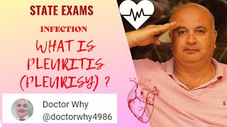 What is Pleuritis Pleurisy How to Answer Exam Questions [upl. by Elitnahc]