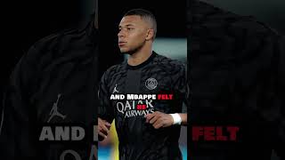 Kylian Mbappé Did This To Neymar Jr shorts youtubeshorts mbappe [upl. by Einafit]