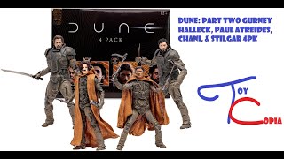 Dune Part Two Gurney Halleck Paul Atreides Chani amp Stilgar 4pk [upl. by Ensign]