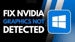 Nvidia Graphics Not Detected In Device Manager [upl. by Lalad546]