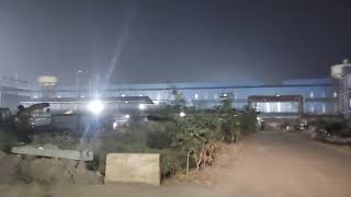 Rungta mines Dhenkanal steel plant dri sms pellet rolling mill night view [upl. by Ynavoj]