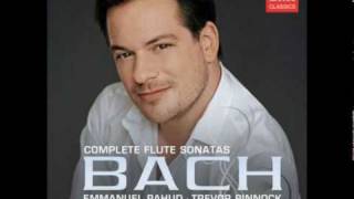 Emmanuel Pahud Bach Sonata in g major 22 bwv 1039 [upl. by Hairaza]