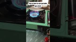 How to use Portable Gas Stove [upl. by Yate811]