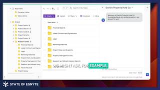 Using Egnyte’s AI Knowledge Base for Property Management Insights [upl. by Neehsuan]