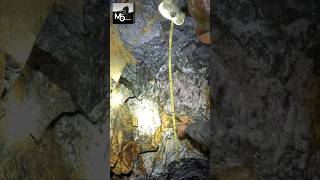 Mineable Quartz Vein undergroundmining goldmining [upl. by Yenttihw]