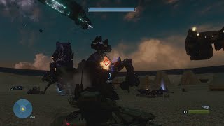 Halo 3 Large UNSC Vs Covenant Ai Battle [upl. by Lyns694]