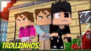 BEBES TROLLADORES  GÊMEOS EM AÇÃO 01 MINECRAFT MACHINIMA [upl. by Violetta]