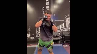 UFC 269  Tai Tuivasa  Backstage Workout [upl. by Nmutua608]