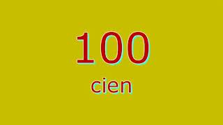 Count to 100  Spanish Numbers  Learn Spanish  Count to 100 song [upl. by Yemorej]