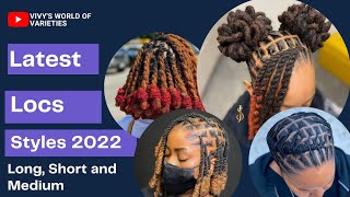 Dreadlock styles for black women 2022 Long Short and Medium [upl. by Jahdai]